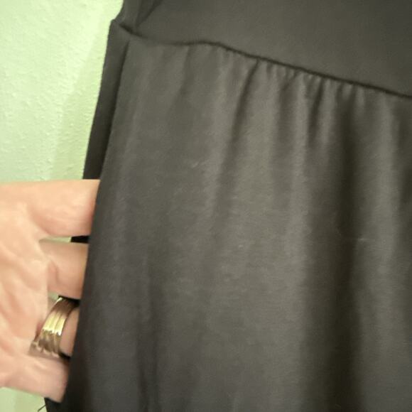 Athleta Release Pant Relaxed Fit Pockets Modal Stretch Black Womens L NWT - Picture 4 of 7